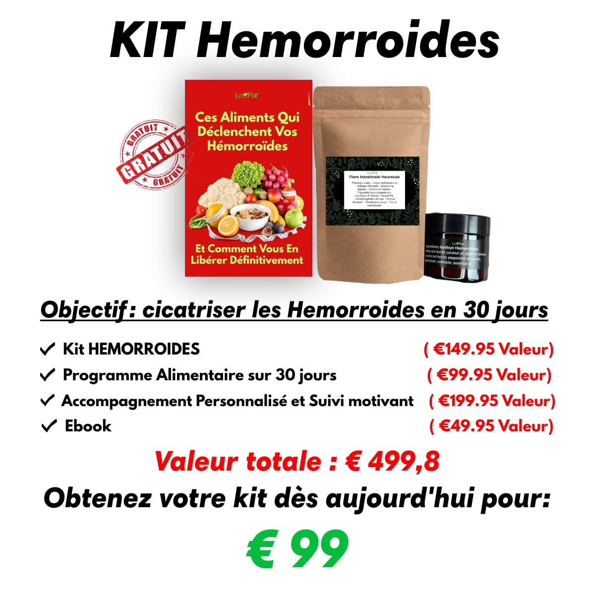 Kit Hémorroïdes