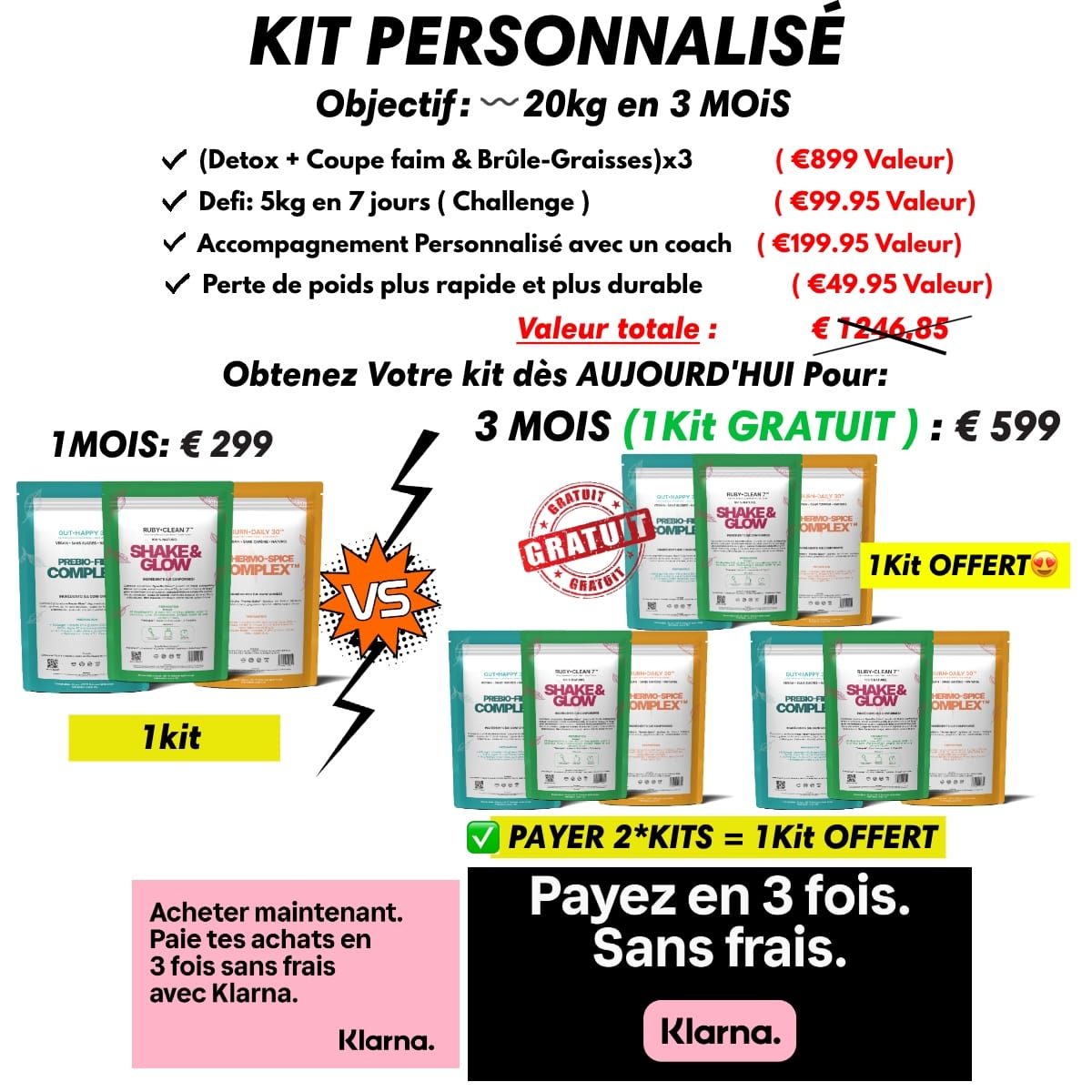 Kit Perte de Poids